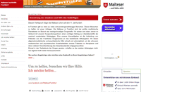 Desktop Screenshot of malteser-drogenarbeit.de